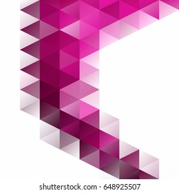 Purple Grid Mosaic Background, Creative Design Templates