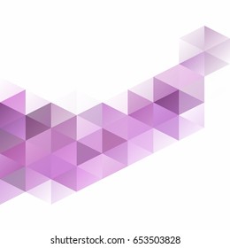 Purple Grid Mosaic Background, Creative Design Templates