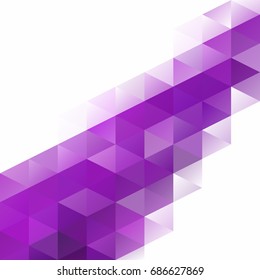 Purple Grid Mosaic Background, Creative Design Templates