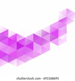Purple Grid Mosaic Background, Creative Design Templates