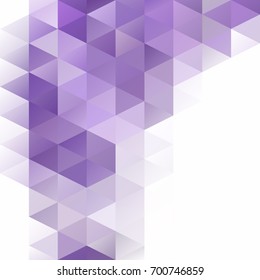 Purple Grid Mosaic Background, Creative Design Templates