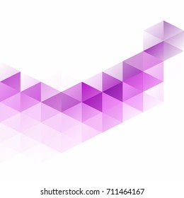 Purple Grid Mosaic Background, Creative Design Templates