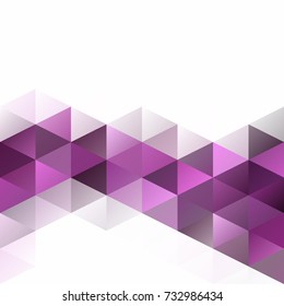 Purple Grid Mosaic Background, Creative Design Templates