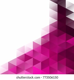 Purple Grid Mosaic Background, Creative Design Templates