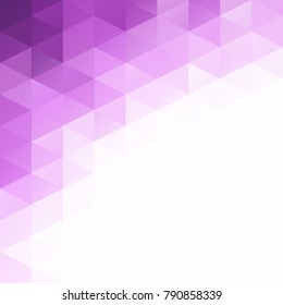 Purple Grid Mosaic Background, Creative Design Templates