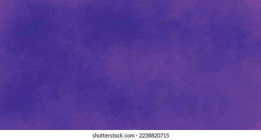 Purple grunge background with space for text, abstract Watercolor grunge background painting, trendy Beautiful stylish modern texture background with smoke, vector, illustration