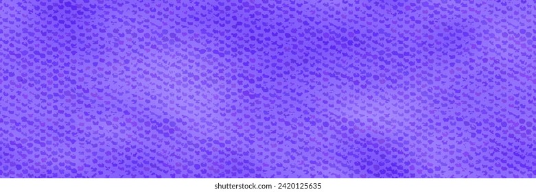 Purple grunge pique fabric seamless bg. T-shirts vector pattern with waffle texture. Textile swatch. Vector illustration