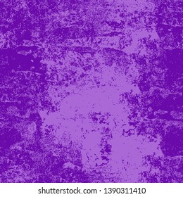Purple grunge vector background. Abstract texture of an old vintage