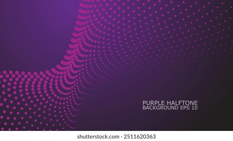 Imagem de vetor de plano de fundo abstrato de Meio-Tom Roxo para plano de fundo ou apresentação
