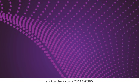 Purple Halftone abstract background vector image for backdrop or presentaion