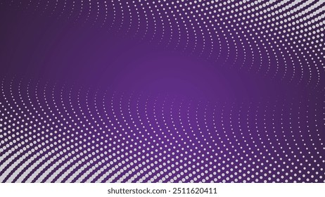 Imagen de Vector de fondo abstracto de semitono púrpura para fondo o presentación