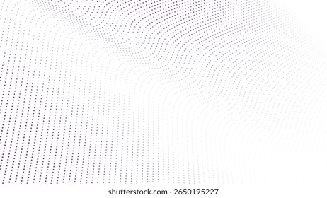 Purple halftone background for modern abstract digital design wallpaper graphic print and web layout