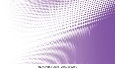 Purple halftone background for modern abstract digital design wallpaper graphic print and web layout