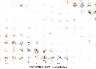Purple Halftone Round. Indigo Abstract Point. Blue Dots Pop. Pink Comic Overlay. Red Geometric Paper. Yellow Gradient Frame. Purple Circle Dirty.