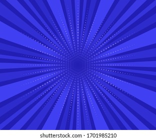 Purple halftone texture comic book superhero background. Vector illustration