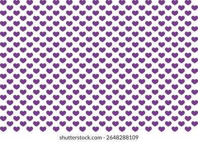 Purple Heart Pattern – Transparent Background Seamless Vector - Powered by Shutterstock - Get 15% off with code: PIKWIZARD15
