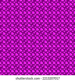 Purple heart seamless pattern used to make backgrounds, tablecloths, shirts, curtains, bags, assemble a website.