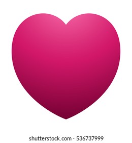 purple heart shape