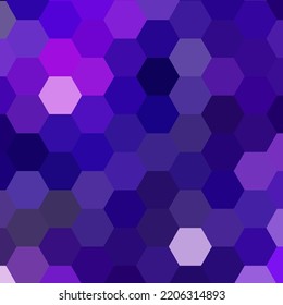 Purple Hexagon Background.
Vector Graphics.