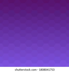 Purple honeycomb mosaic. Seamless vector illustration. Follow other mosaic patterns in my collection.