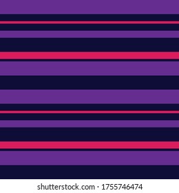 Purple Horizontal striped seamless pattern background suitable for fashion textiles, graphics