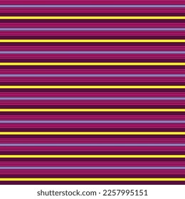Purple Horizontal striped seamless pattern background suitable for fashion textiles, graphics