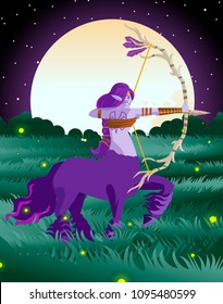 purple huntress dryad centaur 