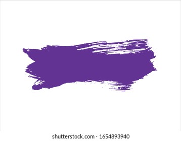 purple ink paint stroke background