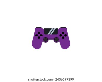 Purple Joystick For Video Games