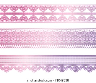 Purple Lace Stock Vector (Royalty Free) 71049538 | Shutterstock