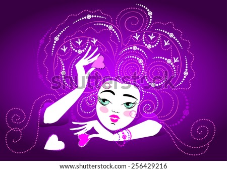 Purple Lady
