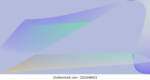 Purple Layers Digital Violet Modern Design. Fluid Minimal Shape Pastel Illustration. Smooth Futuristic Dark Rainbow Modern Gradient Mesh. Multicolor Dynamic Lavender Color Office Background.