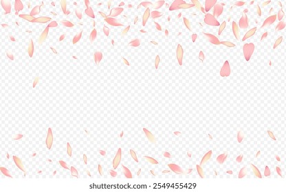 Purple Leaf Vector Transparent Background. Floral 3d Cover. Lotus Beauty Design. Blossom Graphic Pattern. White Heart Rain Banner.