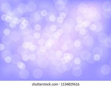 purple light bokeh background