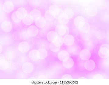 purple light bokeh background