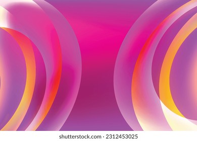 Purple light colorful dynamic shadow line guardian bright cave wave sweet abstract simple background vector