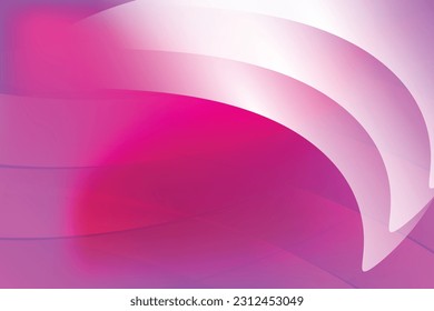 Purple light colorful dynamic shadow line guardian bright cave wave sweet abstract simple background vector