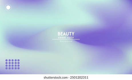 Purple and light green abstract combination background. Minimalist pastel color design.