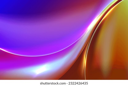 Purple light in space. Abstract beam of shining purple light wallpaper. Minimal futuristic design. Dark, sombre technology. High end wallpaper.