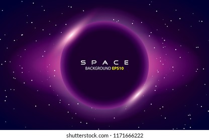 Purple light space background 