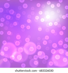 Purple lights background. EPS10 vector.