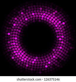 Purple lights - vector background