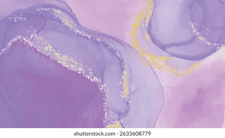 lilás púrpura abstrato aquarela mão desenhado fundo ilustração arte