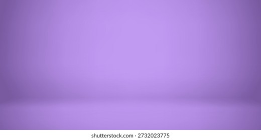 Purple limbo background with soft gradient. Empty space for showcasing product