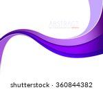 Purple line vector background curve gradient colour with white space for text and message design