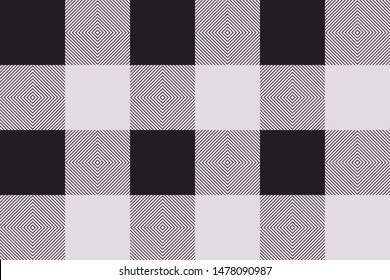 Purple lined Lumberjack Buffalo plaid, Gingham, tartan fabric pattern 