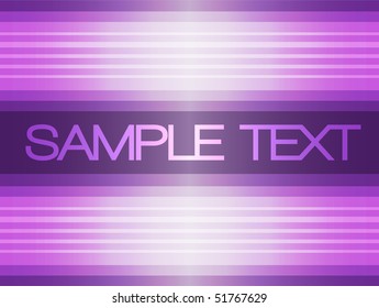 Purple lines background with text