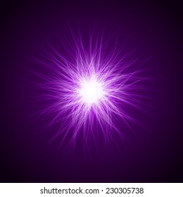 purple lines beam abstract