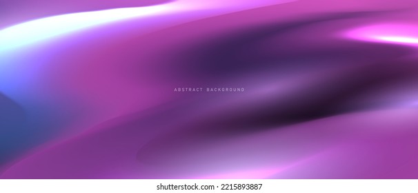 fondo abstracto de líquido púrpura Diseño de banner plantilla moderna