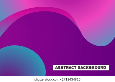 Fondo de presentación moderno Abstractas líquido púrpura